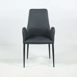 Bridge Mathilde Fauteuil moderne en synthétique et métal fabriqué en Italie