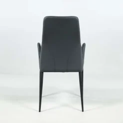 Bridge Mathilde Fauteuil moderne en synthétique et métal fabriqué en Italie