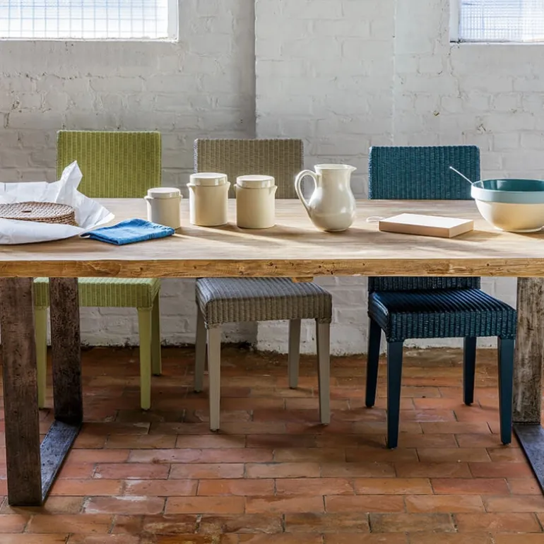 BridgetChaise en loom tressé