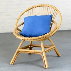BrigitteFauteuil coquille en rotin