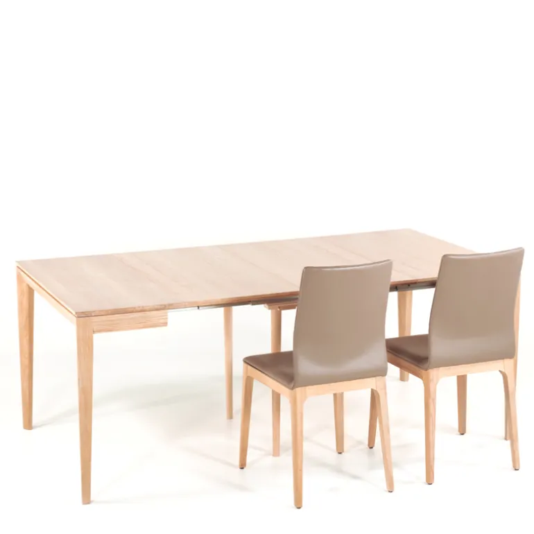 Buzz Console extensible en bois de chêne