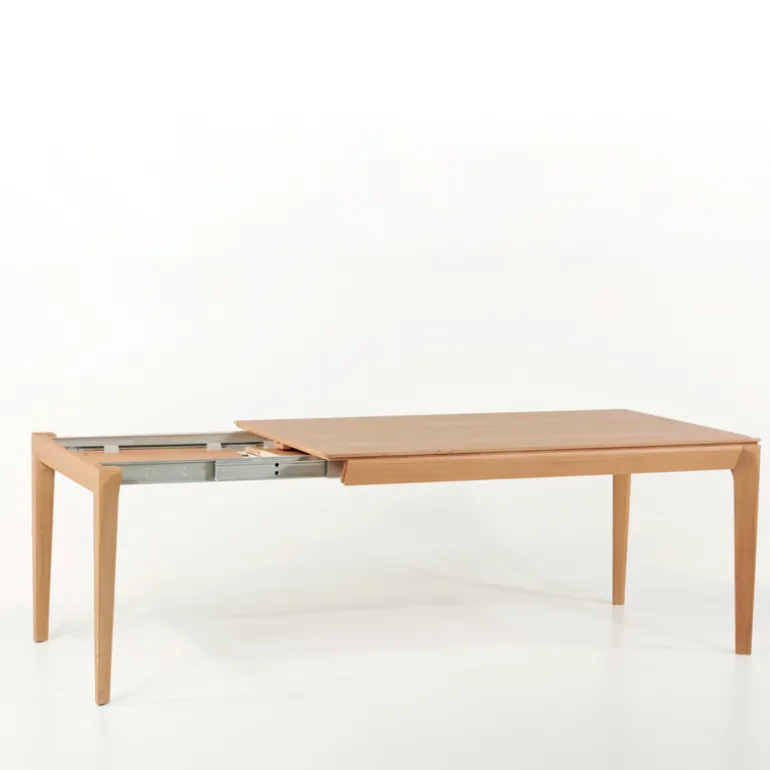 Buzz Table de salle à manger extensible en bois