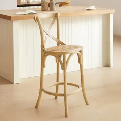 CabaretTabouret snack style bistrot en bois