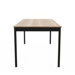 Cabrio Table snack rectangulaire extensible en stratifié fabriquée en Belgique