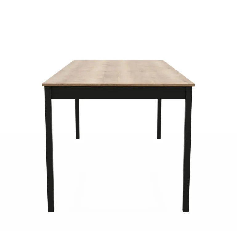 Cabrio Table snack rectangulaire extensible en stratifié fabriquée en Belgique