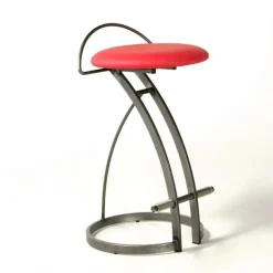 Café Carrier® Tabouret snack moderne sans dossier en synthétique et métal