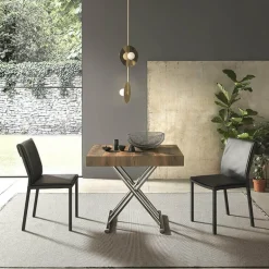 Calypso Table relevable design avec rallonges fabrication italienne