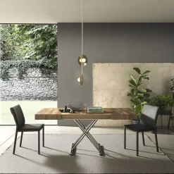 Calypso Table relevable design avec rallonges fabrication italienne