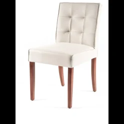 Carpe 2 Chaise matelassée en synthétique et bois