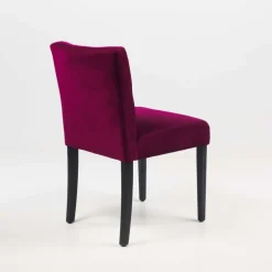 Carré Mobitec® Chaise rembourrée en bois et tissu