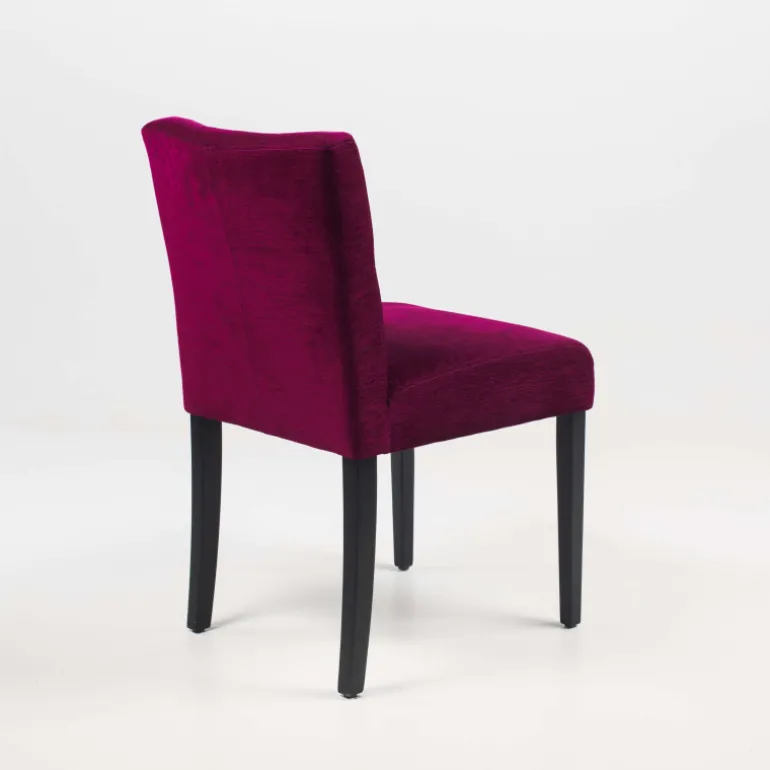 Carré Mobitec® Chaise rembourrée en bois et tissu