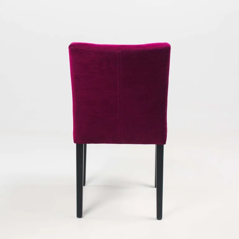 Carré Mobitec® Chaise rembourrée en bois et tissu