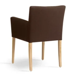 Carré Mobitec® Fauteuil de séjour en bois et tissu