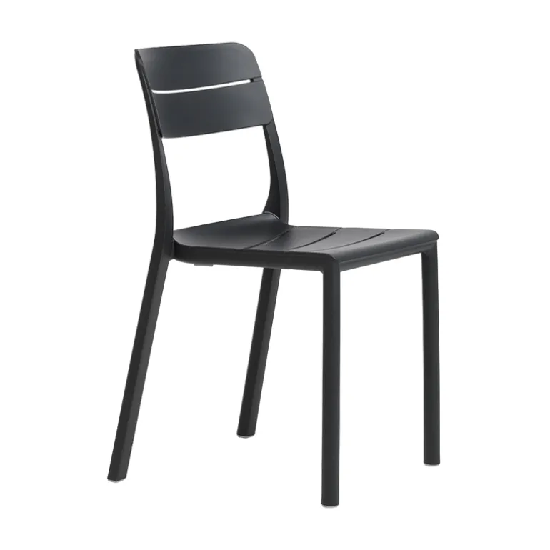 Cassia Chaise de jardin empilable en polypropylène
