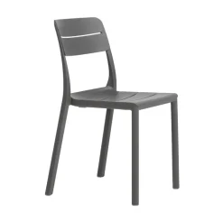Cassia Chaise de jardin empilable en polypropylène