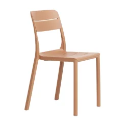 Cassia Chaise de jardin empilable en polypropylène