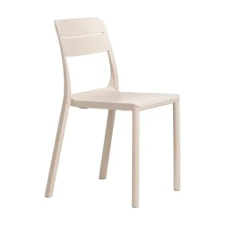 Cassia Chaise de jardin empilable en polypropylène