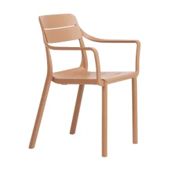 Cassia Fauteuil de jardin empilable en polypropylène
