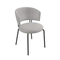 Chaise tendance de salle à manger en simili – Aero