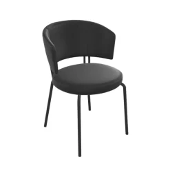 Chaise tendance de salle à manger en simili – Aero