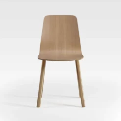 Chevron Chaise de designer en bois