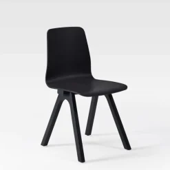 Chevron Chaise de designer en bois