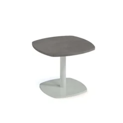 Circa Table basse aux bords arrondis et pied central