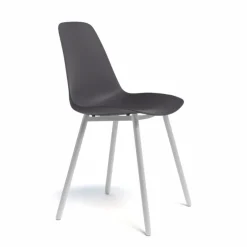 Claudio Chaise moderne en polypropylène et métal