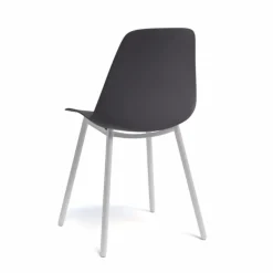 Claudio Chaise moderne en polypropylène et métal