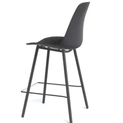 Claudio Tabouret snack moderne avec coque en polypropylène