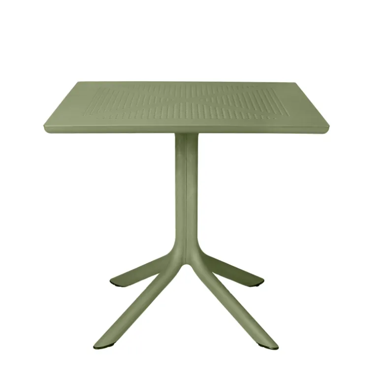 Clip Petite table de jardin carrée en polypropylène