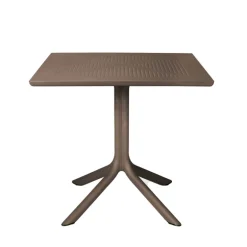 Clip Petite table de jardin carrée en polypropylène