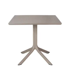 Clip Petite table de jardin carrée en polypropylène