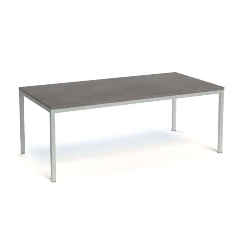 Cobra Table rectangulaire plateau stratifié et pieds en métal