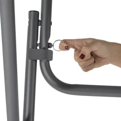 CocktailTable pliante mange debout hauteur 110 cm gris foncé