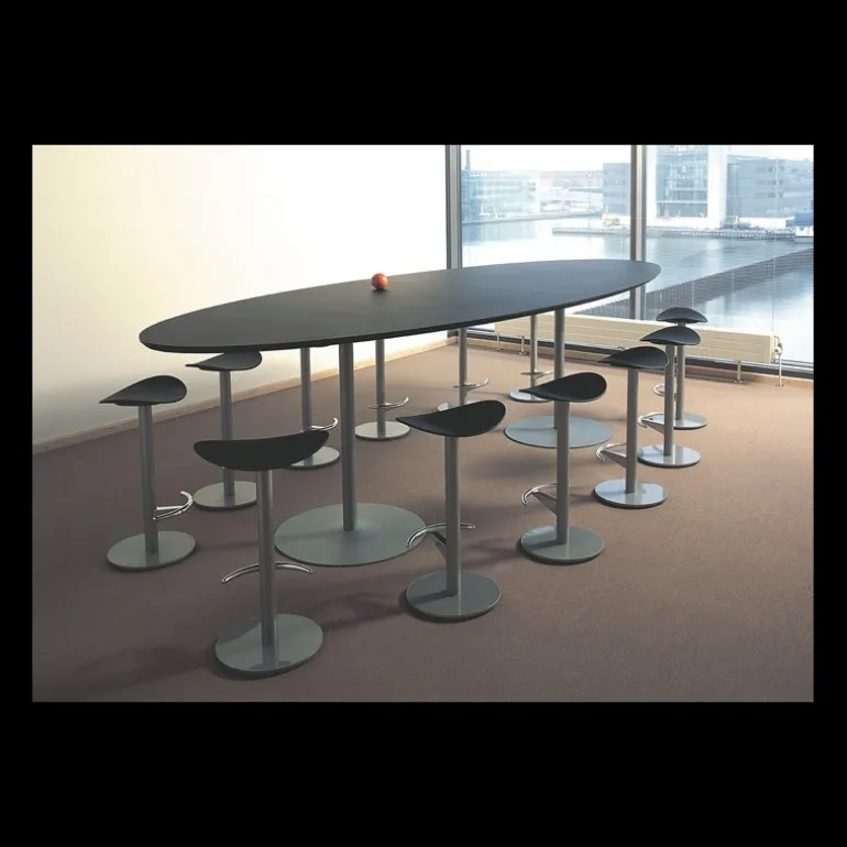 Coma Enea® Tabouret design en polypropylène et métal