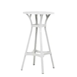 Combo Table de jardin ronde recyclée