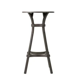 Combo Table de jardin ronde recyclée