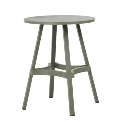 Combo Table de jardin ronde recyclée