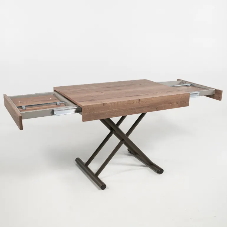 Compact Table réglable en hauteur et extensible en mélaminé