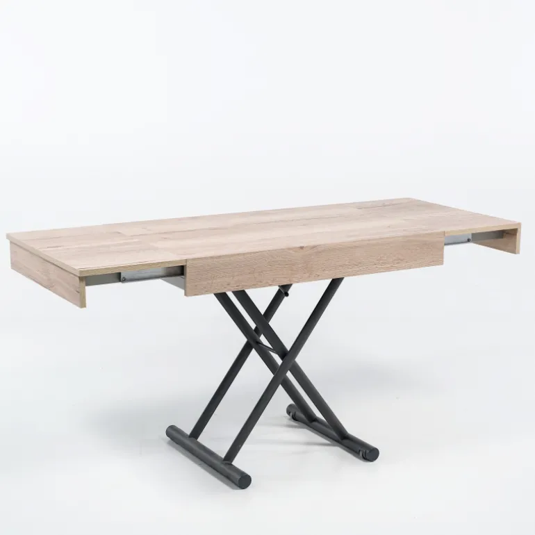 Compact Table réglable en hauteur et extensible en mélaminé
