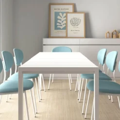 Concept métal Table en céramique extensible