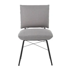 Cosy Mobitec® Chaise confortable design en tissu et structure métal