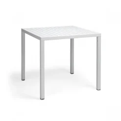 Cube Table de jardin réglable en hauteur carrée fabriquée en Italie