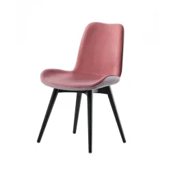 Dalia Midj ® Chaise confortable en tissu bicolore fabriquée en Italie