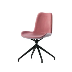 Dalia Midj® Chaise pivotante en tissu bicolore fabriquée en Italie