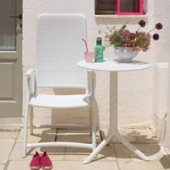 Darsena Fauteuil d'extérieur pliant et réglable en polypropylène