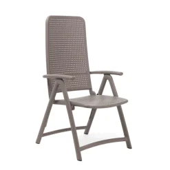 Darsena Fauteuil d'extérieur pliant et réglable en polypropylène