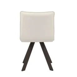 Denia Moblibérica® Chaise moderne en synthétique et métal