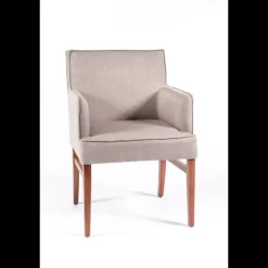 Diem 40 Fauteuil contemporain en tissu et bois
